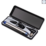 2 in 1 Otoscope and Eyes Diagnostic Tool Kit with LED Light 4mm Replaceable Ear Tips Portable Stainless Steel Handheld Optical Otoscope Ears Tolo4.29
