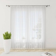 Poil sheer curtains, day curtains, transparent poil curtains, thin poil sheer curtains, pleated shee