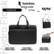 TOMTOC (USA) PREMIUM THEHER SHOULDER BAG13”/14”- H22C1