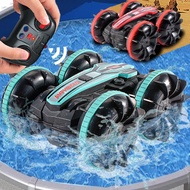 360 Rotate Rc Cars Remote Control Stunt Car Dual Sides Driving on Water and Land Amphibious Electric Toys for Children Boys Kids Girls 3 4 5 6 7 8 9 10 12 Years Old Gifts Pool Bath