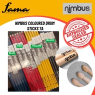 [FAMA]Nimbus Drumsticks Premium COLOURED Drum stick 7A drum stick