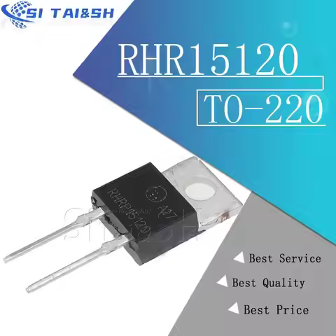 10PCS RHR15120 RHRP15120 TO-220 1200V 15A