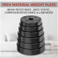 1KG/1.25KG/1.5KG/2KG Eco Dumbbell Weight Plate (Round)|Anti-slip|Various Weights|Home Fitness Access