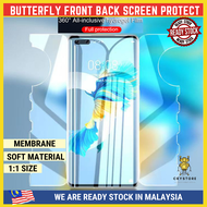 Huawei Honor Magic 4 Pro P50 Pro Mate 20 20X 30 P30 P40 Pro 360 Butterfly Front Back Full Body Protection Hydrogel film Screen Protector