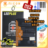 แบตเตอรี่ สำหรับ XIAOMI POCO F3K40 PROk40-5gแบตpoco F3batt k40proBM4Y/LEEPLUS แบตคุณภาพรับประกัน 1ปี