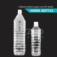 Plastic Bottle PET Bottle Juice Plastic Bottle Botol Kosong Plactik Botol Air Penutup Botol 500ml 15