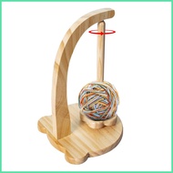 Yarn Spindle 360-Degree Rotatable Anti-Slip Spindle Tangle-Free Creative Knitting Yarn Holders for C