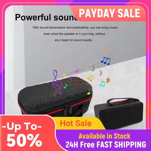 Travel Protective Bag Shockproof Speaker Pouch Bag Carrying Organizer Storage Bag for Marshall Middl