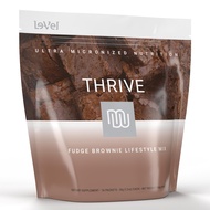 Le-Vel Thrive 2.0 Premium Fudge Brownie Protein Shake for Men & Women | Fudge Brownie Protein Powder
