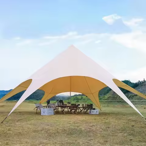 Pop Up 10x10 Canopy Tent Outdoor Large Marquee Tent Canopy Rainproof Sun Blocking Canvas Event Exhib