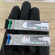 1 piece SFP Optical Module 1.25G SM 1 core TX1310/RX1550nm and TX1310/RX1550nm 40KM LC DDM A side