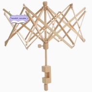 Yarn Swift, Wooden Yarn Umbrella for Winding- Crochet Accessories, Cool Gift for Crocheters and Knit