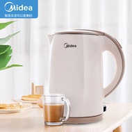 美的（Midea）美的（Midea）电热烧水壶不锈钢电热水壶自动断电烧水壶家用保温壶1.5L大容量开水壶