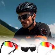 W640 2026 Outdoor Sports Smart AI Glasses 800W Camera Photochromic Sunglasses MTB Cycling Photo Vide