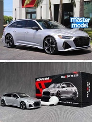 1:64 Massdi Audi Rs6a6 Kariton, Tile Jar, Sedan, Alloy Car Model, Collectible Ornament Kariton,  Ja