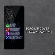 HP SAMSUNG ( AF14 GAMES )Case Glossy HD A13 A23 A32 A33 A52 A52s A53 A72 A73 4G 5G Camera Protector 