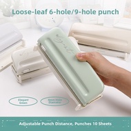 KW－TRIO | Creative Puncher for Student Use A4/A6 Notebook Support 6 Holes/9 Holes