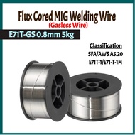 MIG Flux Cored Gasless Welding Wire E71T-GS 0.8mm 5kg