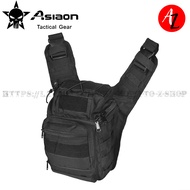 ASIAON A-6008 DuPont Nylon Tactical Crossbody Rucksack Outdoor Bag for Men