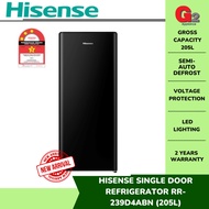 HISENSE SINGLE DOOR REFRIGERATOR (205L) - HISENSE WARRANTY MALAYSIA