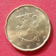 koin Finlandia 20 Euro Cent (2nd type, 2nd map) 2007-2020