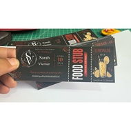 ticket foodstub event stub gathering stub