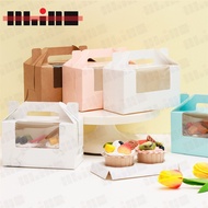 Handle Cavity Muffin / Cupcake Box Moon Cake Craft Box Transparent Window Baking
