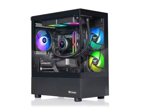 Thermaltake Gaming Desktop Pc Ne I1460Tg-V170B Intel Core I5-14600K 32Gb Ddr5 1Tb Ssd Geforce Rtx 50