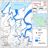 PETA LOKASI PENELITIAN STUDY SITE