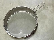 ** 023061  #304不鏽鋼麵粉篩網 30目 / 22cm  台灣製