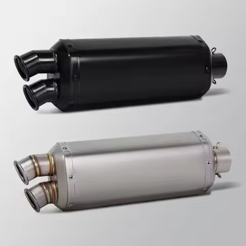 S9 Exhaust Universal 51mm Motorcycle Muffler with DB Killer For XL750 CRF300L TENERE700 368G 450MT D