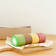 Roll Cake Keto Rainbow Free Flour - 10x20 
