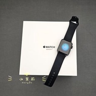 【高雄現貨】Apple Watch S3 GPS+行動網路 LTE 38mm 不鏽鋼錶殼搭配黑色運動錶帶