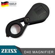 Zeiss D40 Magnifier Pocket Loupe 10X Zoom In German World's Top 1 Professional Jewelry Diamond Antiq