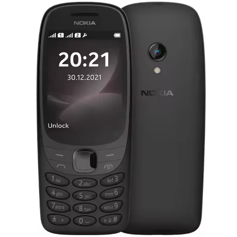 Nokia 6310 2021 Backup Phone With Ultra Long Battery Life 2SIM 2.8-inch FM Radio 3.5mm Bluetooth 5.0