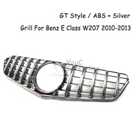 W207 GT Grille GTR Front Bumper Grill Mesh For Mercedes E Class C207 2010 2011 2012 2013 E200 E250 E