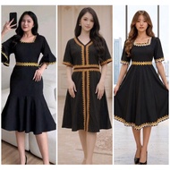 DRESS MINI MODEN KADAZAN/DUSUN BORNEO FREE SIZE READY STOCK