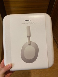 銀色Sony  WH-1000XM5 9.9999成新