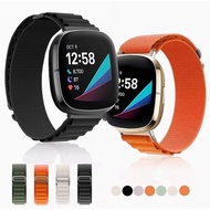 Nylon Alpine Watchband for Fitbit Versa 4 Strap / Fitbit Versa 3 Strap Adjustable Fitbit Sense 2 / F