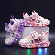702/888 (FROZEN) Baby Shoes / Kids Shoes Kid Girls Fashion LED Sport shoes Kasut Kanak -kanak Peremp