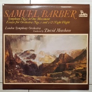 Samuel Barber - London Symphony Orchestra, David Measham – Symphony No. 1 / Essays For Orchestra Nos