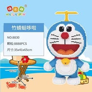 Doraemon 1m đồ chơi lắp ráp xếp hình nhân vật truyện Doraemon 3d