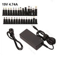 Power Adapter AC 19V 4.74A 90W 18.5V 19.5V 20V Supply Charger Transformer Laptop 28tips DC Plug 5.5*