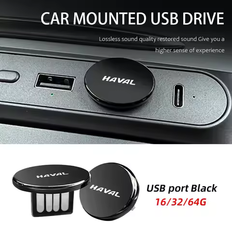 Car Logo SUB Mini Storage Function USB Drive Car Accessories For Haval F7 H6 H1 H2 H3 H4 H5 H7 H8 H9