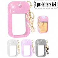 2pcs/1pc Touchland 1oz (30ml) Hand Sanitizer Spray Protective Case, Shiny Silicone Spray Bottle Anti