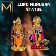 Murugan colorful Statue with stone works/ Statues Suitable For Home Decor/Car Dashboard/Office Table/MC127