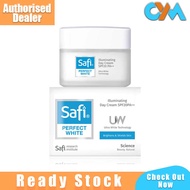 Safi Perfect White Illuminating Day Moisturizer Cream SPF20PA++ 45g Krim Siang Halal Product Ultra W