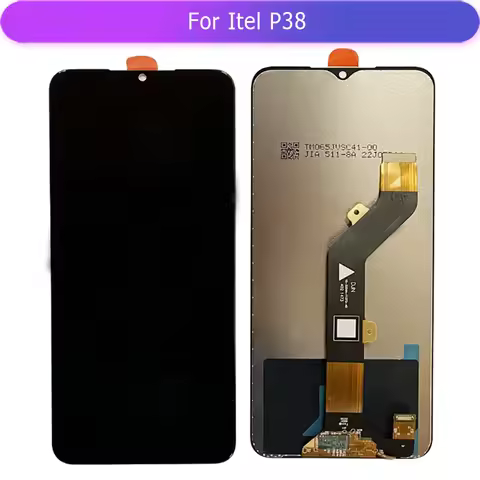 For Itel P38 Full LCD display touch screen complete glass digitizer assembly Mobile phone repair rep