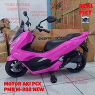 motor aki anak pcx model terbaru m988 motoran aki anak m988 pcx  motor aki mainan anak pcx  motoran 