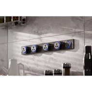 (Sirim)reTouch 2025 NEW Power Track Watt-Guardian Black Grey Flat Pin Universal Type A+C Socket轨道插座